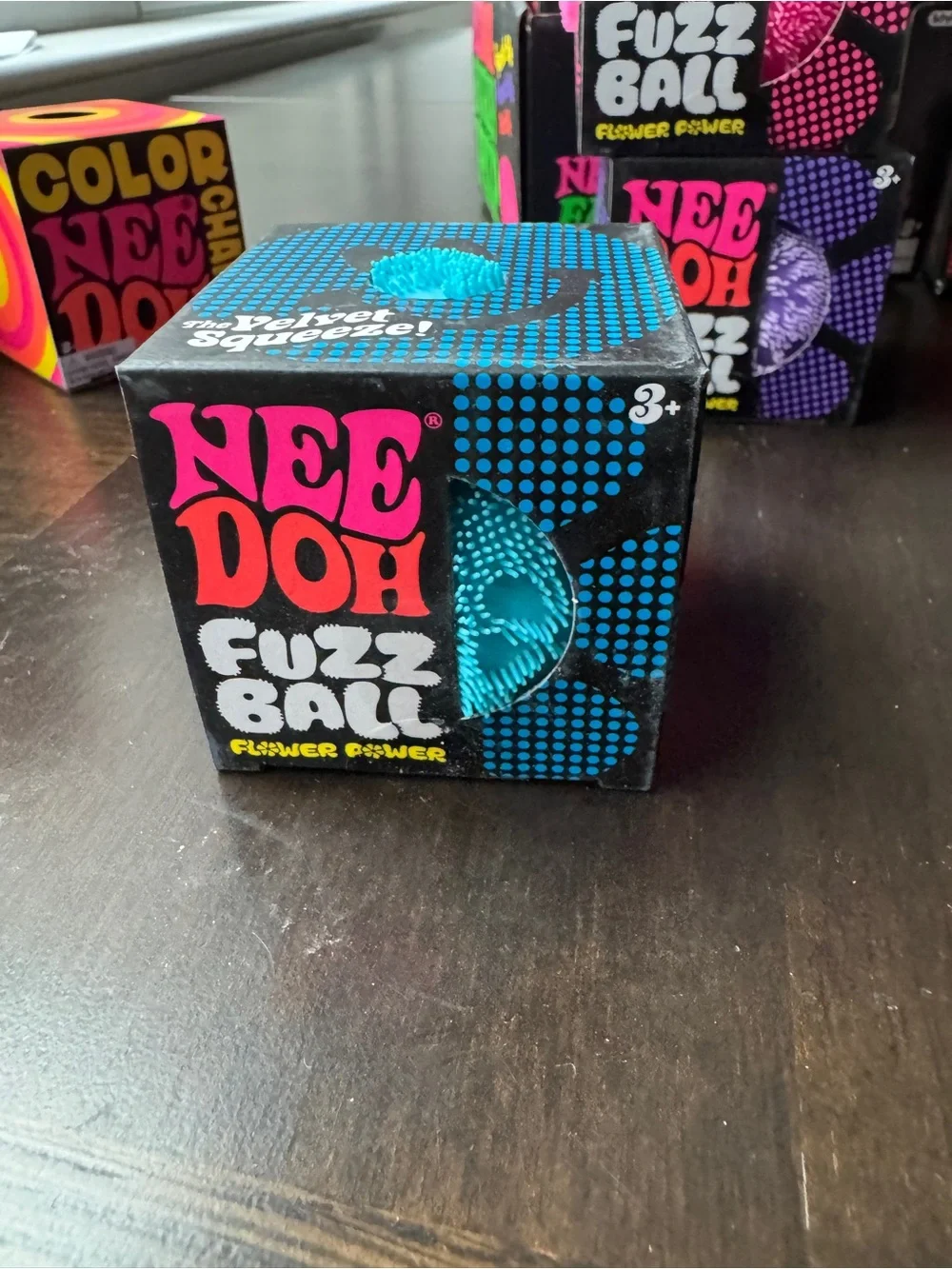 NeeDoh Fuzz Ball Flower Power NEW 100% Authentic CHOOSE YOUR COLOR
